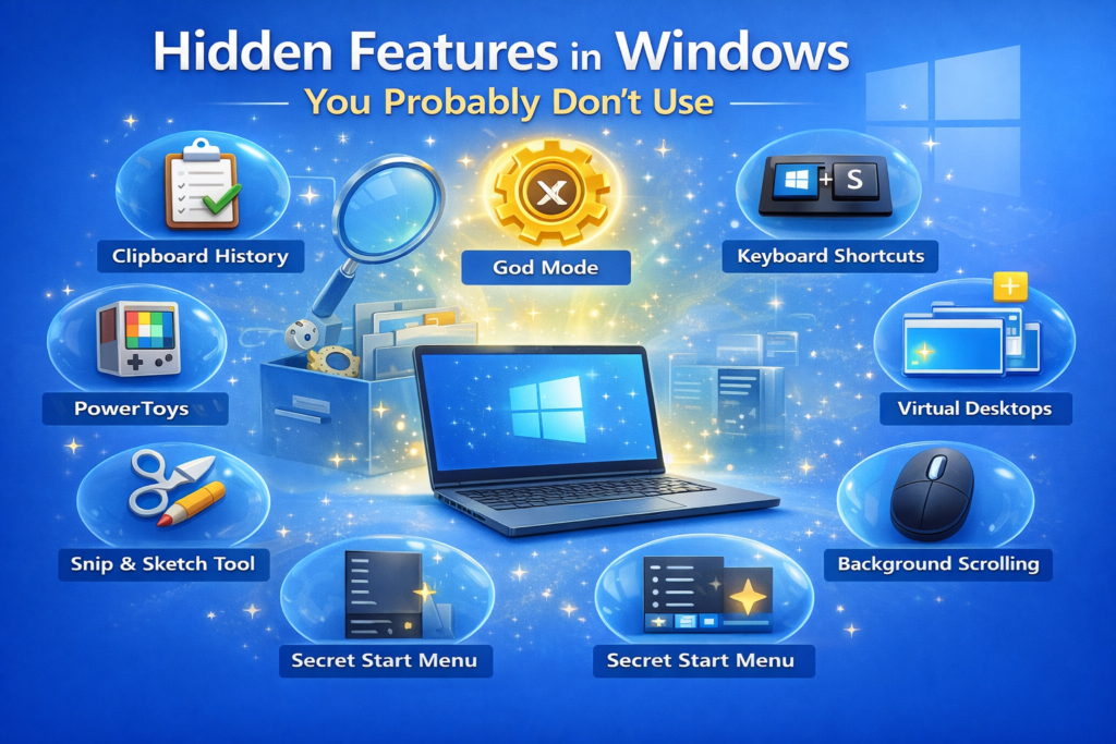 Hidden Features in Windows You Probably Don’t Use