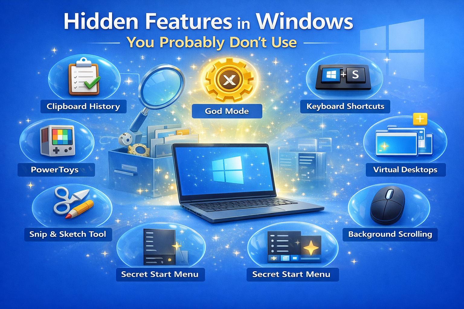 Hidden Features in Windows You Probably Don’t Use