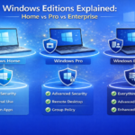 Windows Editions Explained: Home vs Pro vs Enterprise